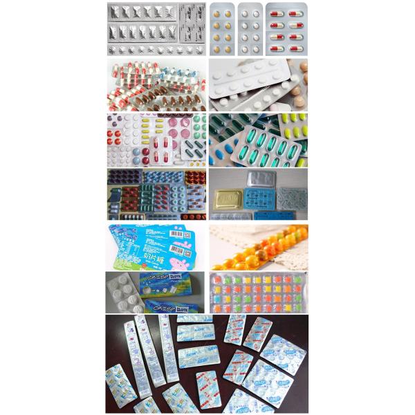 Dpp 80 Automatic Blister Packing Machine Small Aluminum Plastic Tablet Pharmaceutical