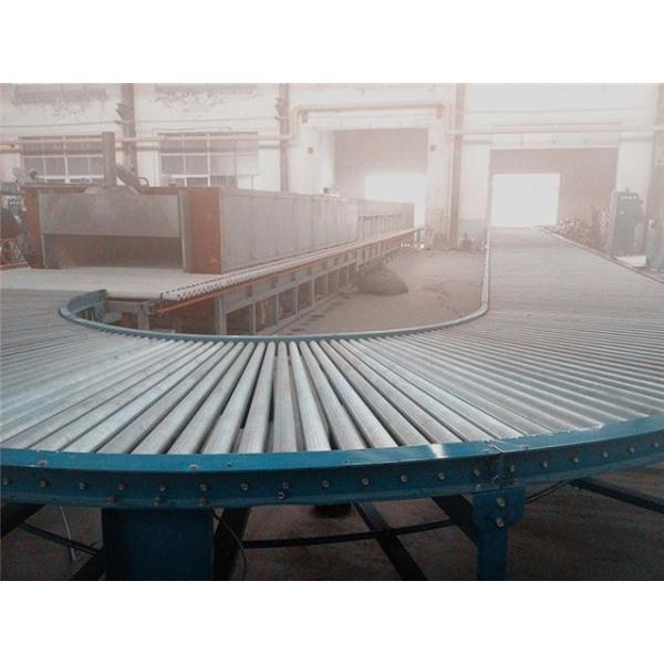 Compact Reciprocating Ring Hearth Furnace Line Streamlined Design High Efficient