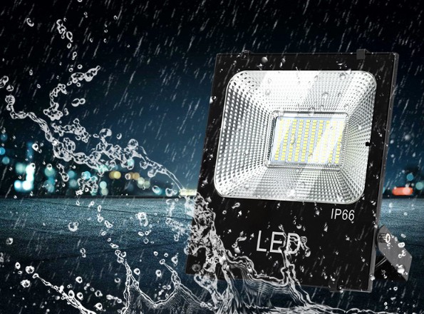 200W High Power LED Floodlight Dustproof Dimmable LED Security Park Light IP65