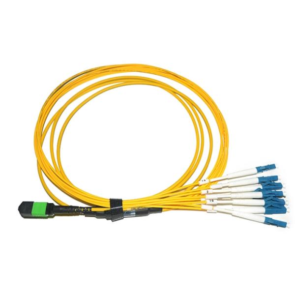 MPO To LC Breakout Cable 8 Core 12 Core Or 24 Core