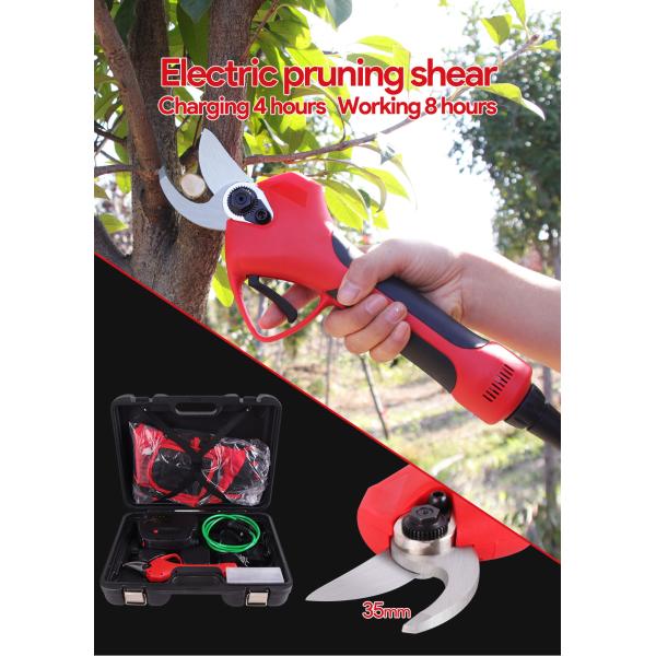 Swansoft 35mm 43.2V Lithium Battery Portable Electronic Pruning Shear