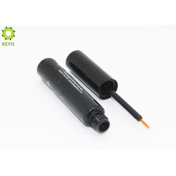 5ml Black Color Plastic Empty Cosmetic Containers Custom Logo Acceptable