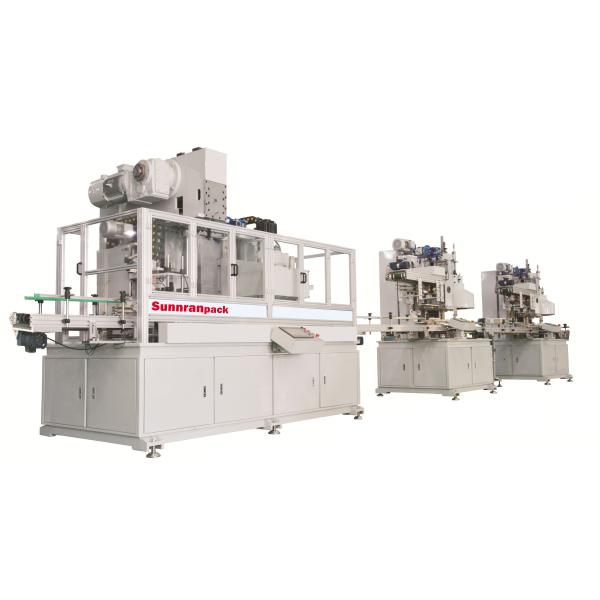 Economic 4L Tin Can Making Machine 35CPM For Oil Thinner Can