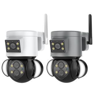 Quality Wireless IP PTZ Camera Outdoor With Floodlight Human Detection for sale