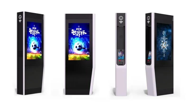 55inch Capacitive Touch Screen Kiosk 1920x1080 Resolution