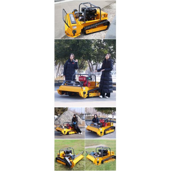 Self Propelled Remote-controlled Lawn Mower DIY High Efficiency Wear-resistant Cutter Head Long Service Life Agricultural