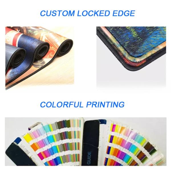 Function Computer Pc Laptop Mouse Pad Custom Design Sublimation White PVC Blank with Logo Printing