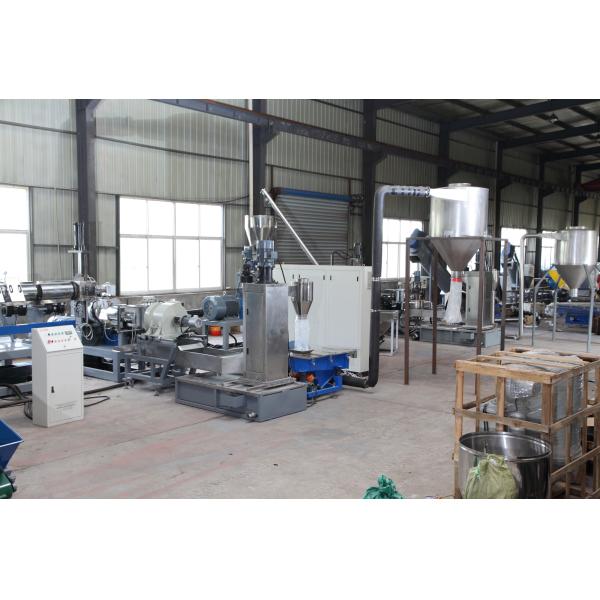 Double Stage Plastic Film Recycling Machine / Automatic Plastic Recycling Unit