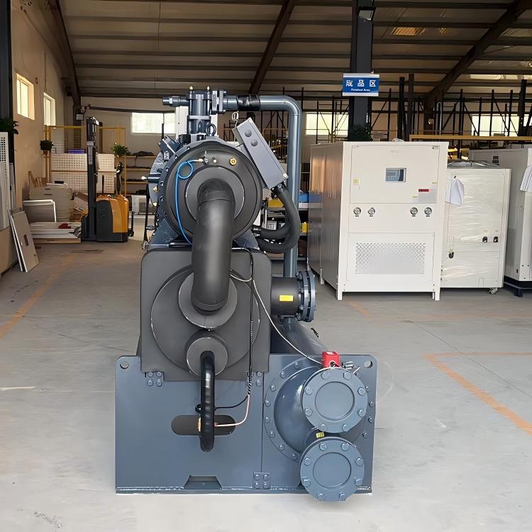 Water Cooled Semi Hermetic Screw Type Chiller Compressor For Data Center Central AC