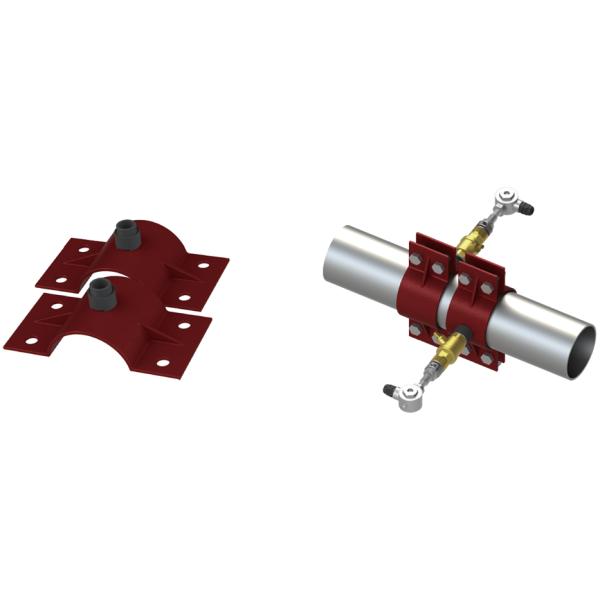 KUFM2000 Small Volume Insertion Ultrasonic Flow Meter Module Lead Rail Installation