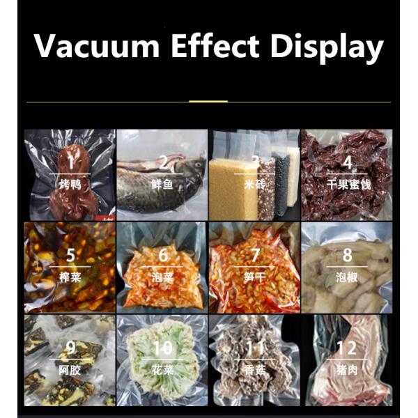 Electric Driven DZ-400 2SB Semi Automatic Fish Meat Vegetable Vacuum Packing Machine