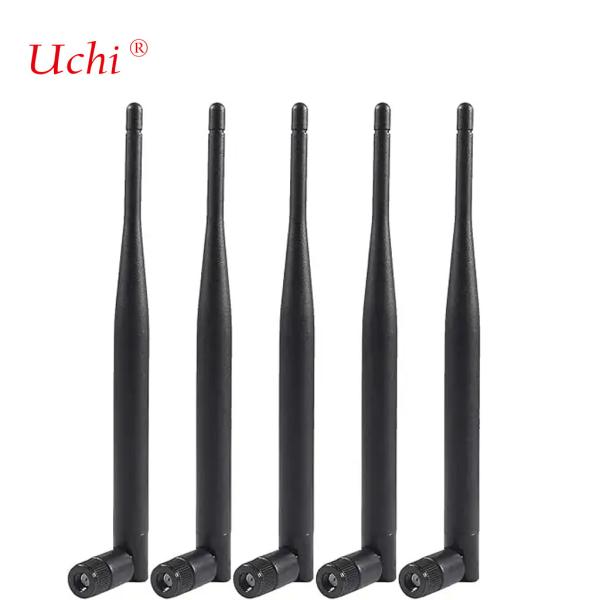 High Efficiency Waterproof Cellular 4G LTE Rubber Antenna For Communication