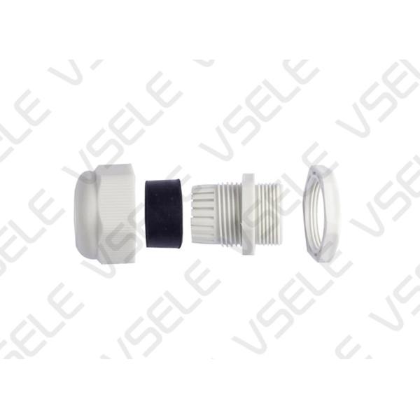 PGL Industrial Cable Ties / Wire Cable Plastic Strain Relief Cord Connector