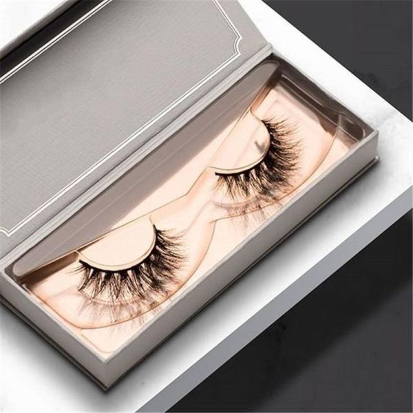 Folding Cosmetic Magnetic Gift Box Eyelash Small Paper Packaging Box Customizable
