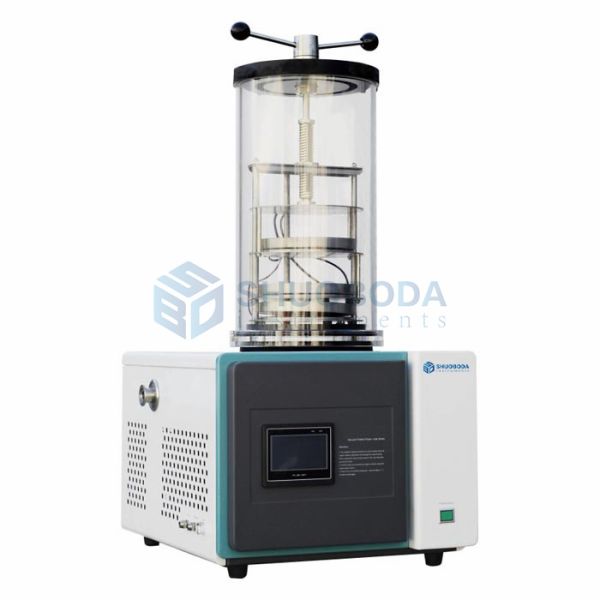 Programmed Control Lab Vacuum Freeze Dryer For Sealing Vials Material