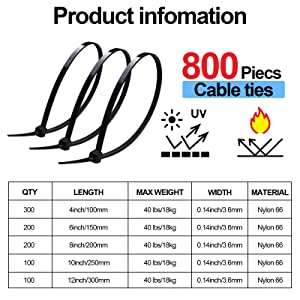 Zip Wire Cable Ties, Self Locking Nylon Wrap, Plastic Seal, Cable Seal, Meter Seal, Padlock, Bolt Seal