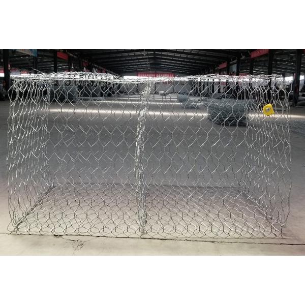 2.2mm Wire 60mm Aperture Galvanized Hexagonal Wire Mesh