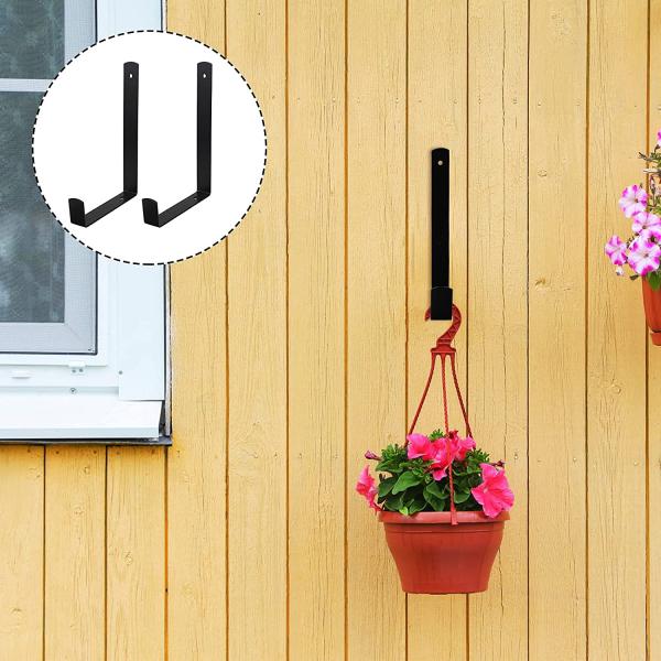 Window Boxes Planter Shelving with Adjustable Size Triangle Bracket Structure Brackets