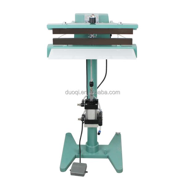 Plastic Packaging No Problem with SFLJ-400 Foot Pedal Sealer and 2 Side Heating Block