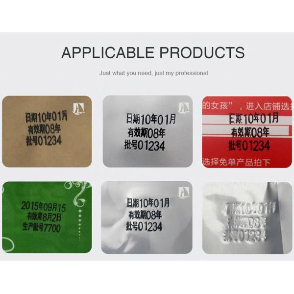 30mm Hot Stamp Coding Foil for Date Coding on Food Plastic Package Printing Type