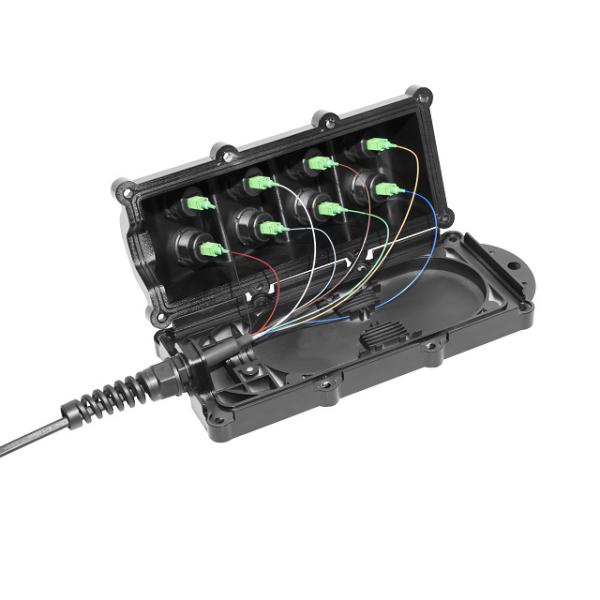 FTTx IP67 Multiport Service Terminal MST With Drop Cable