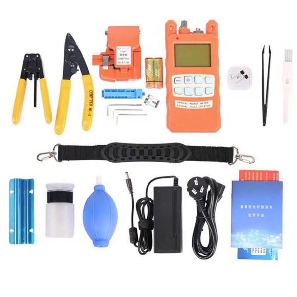 Automatic Fiber Optic Splicing Machine with 7800mAh Battery Six Motor Auto Focusing and 8s Fusion Time
