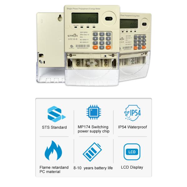 Close-up of keypad interface