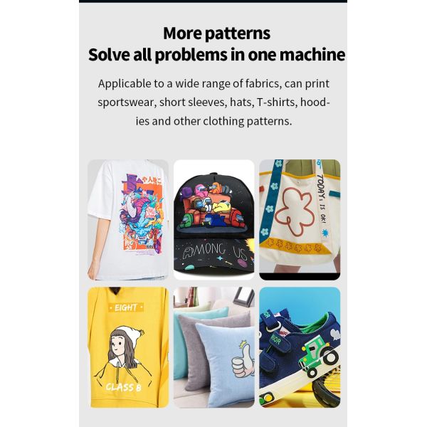 KECAI Automatic DTF Printing Machine A3 12 Inch I1600 Compatible High Speed Fabric Clothing Decoration Tool Reliable