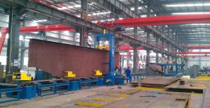 Quality Large Size Architectural Structural Steel Fabrication / Welding Steel Building Structures for sale