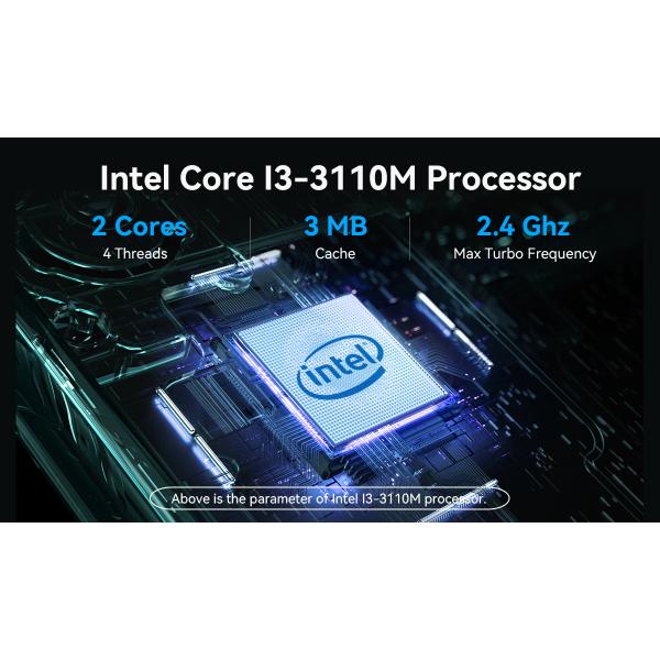 Intel Core i3 3110M PC 4 USB3.0 2 USB2.0 and Single LAN 1 HDMI Mini Computer