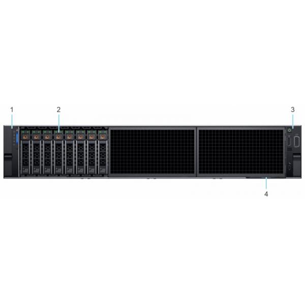 Adaptable Dell Poweredge Server R7525 Tower Rack Server with AMD HBA345 for Business Needs