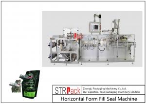 Quality Linear Servo Horizontal Form Fill Seal Machine , Stand Up Pouch Packing Machine for sale