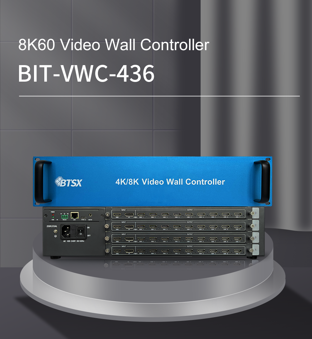 4 Signal Inputs 36 Outputs Video Wall Controller with 4x9 LCD LED Splicing Processor for Large Screen Splicing