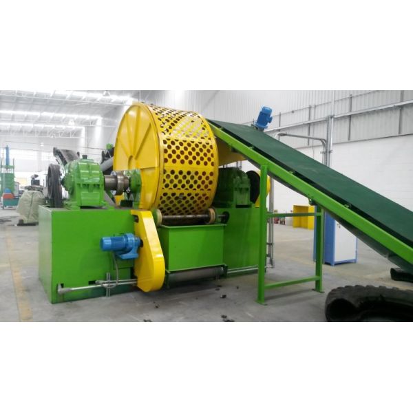 Tire Recycling Machine with 100% Recycling Efficiency, Adaptive Material Handling, and Long Service Life