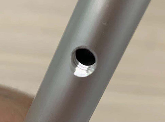 Aluminum Pipe With Hole 6063-T5 CNC Machining Components Hexagonal Section