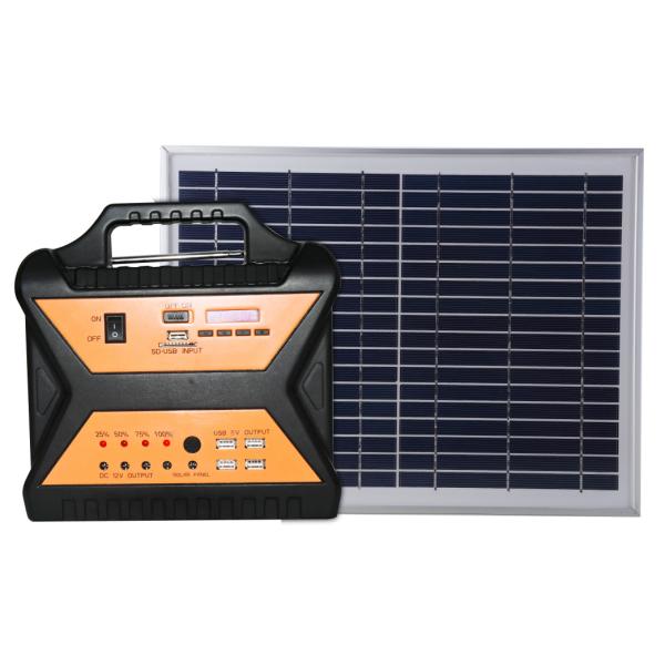 MINI DC lighting system, solar system for power emergency