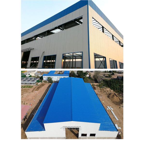 Pre Engineered Warehouse Steel Structure Building Assembled Quickly