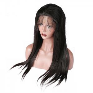 Quality Brazilian Straight Lace Front Human Hair Wigs Bleach Knots And Baby Hair for sale