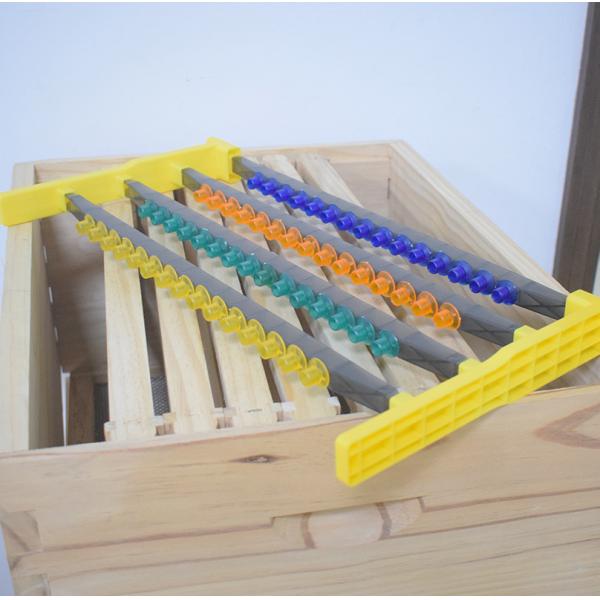 Plastic Queen Rearing Frame Kit with Cell Bar Cups Cell Cells Holder