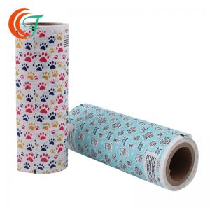 Quality Matte 100mic BOPP Lamination Film Wet Wipes Printed Film Packaging for sale