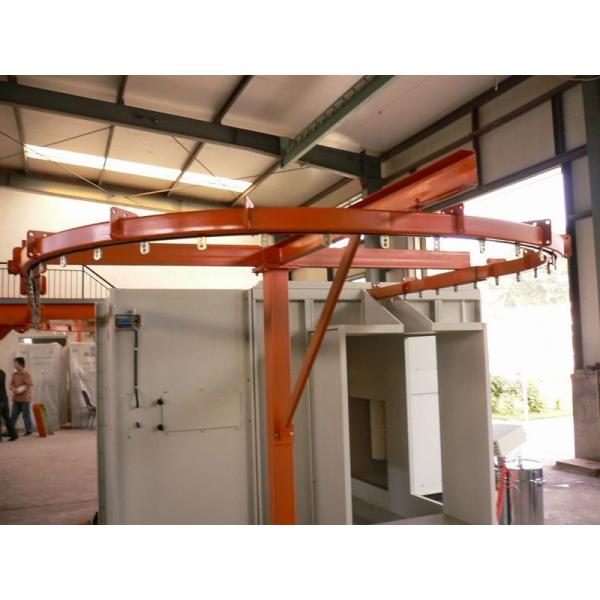 Manual Electrostatic Powder Coating Booth Customized Powder Spray Booth