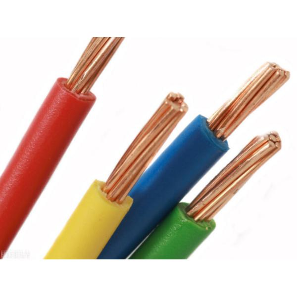 Copper Conductor Electrical Wires for Household Applications Custom Connectors Types