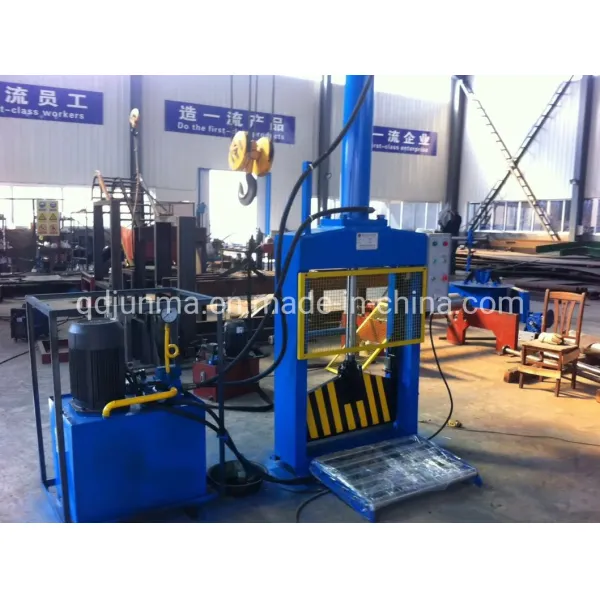 Single Knife Hydraulic Rubber Bale Cutter