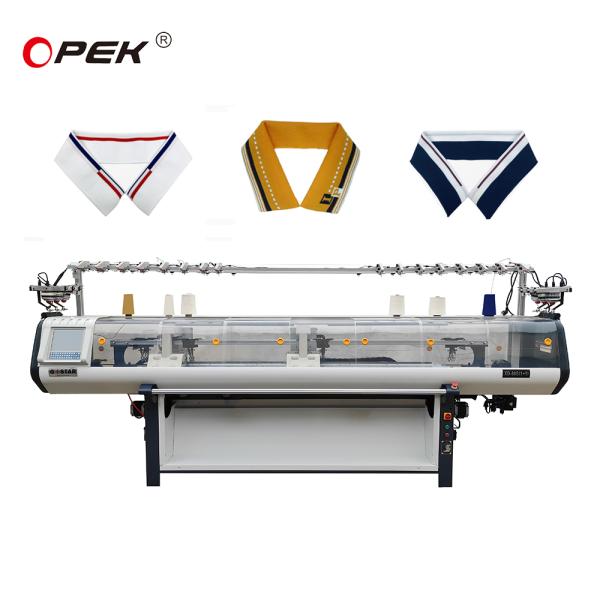 1 1 Carriage System Computerized Flat Knitting Machine for Precise Collar Production