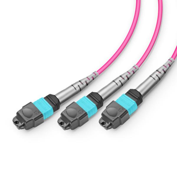 24 Core Fiber Optic Cable for Stable Operation -40- 80 C and Plugging Times 1000 Times