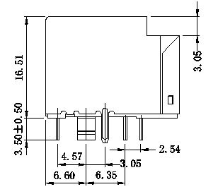 HFJV1-E2450-L21RL Rj45 Vertical With Magnetics 1x1 10/100BASE-T LPJD5011BENL