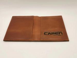Quality Leakproof Reusable Leather Card Wallet , Odorless Leather Credit Card Holder for sale