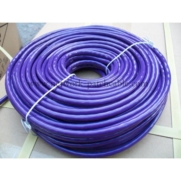 LSZH Gigabit Ethernet Cat5e FTP Cable 0.5mm Solid TC or Solid BC