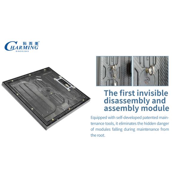High Refresh Rate and High Brightness Led Display First Invisible Disassembly and Assembly Module For Concert Stage Events