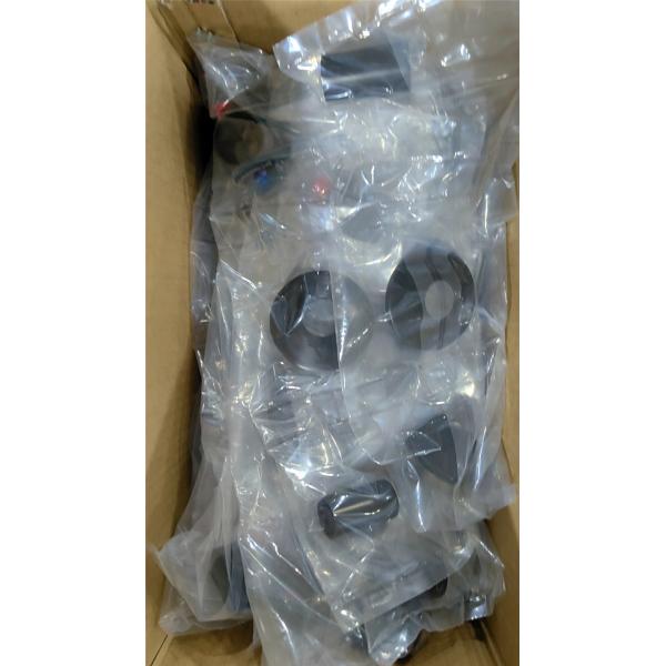 Ppr Black Plated Stop Valve Brass Valve Core Electrophoretic Black Coating Customized Size